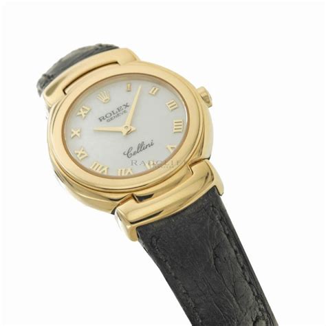 Rolex Cellini Ladies 18k Yellow Gold Diamond Watch 6621/8
