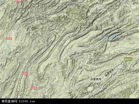 桑植县地图 - 桑植县卫星地图 - 桑植县高清航拍地图 - 便民查询网地图