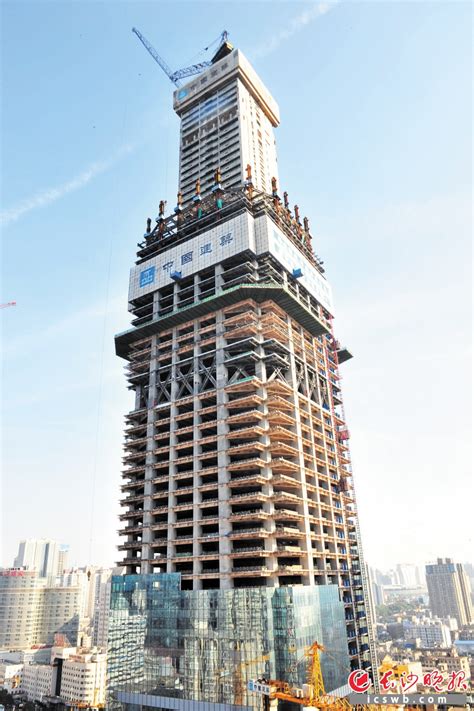 长沙最高楼破300米 刷新湖南建筑第一高度 - 焦点图 - 湖南在线 - 华声在线