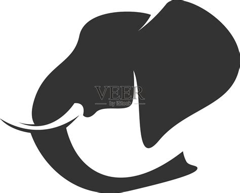 绿色大象标志矢量图片(图片ID:1154045)_-logo设计-标志图标-矢量素材_ 素材宝 scbao.com