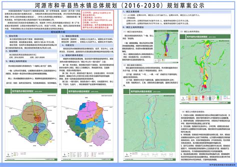 和平县热水镇总体规划（2016—2030）规划草案公示-和平县人民政府门户网站