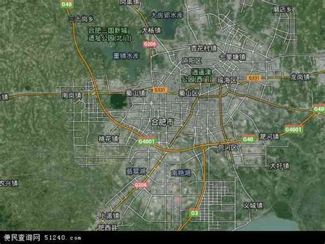 最新合肥电子地图！~~~-安徽合肥市区地图