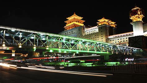【北京站夜景壹摄影图片】北京站风光摄影_太平洋电脑网摄影部落