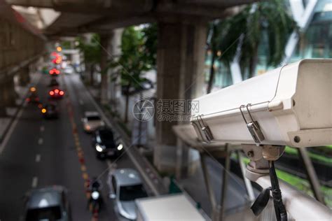 闭路电视安装在城市交通道路高清图片下载-正版图片503741628-摄图网
