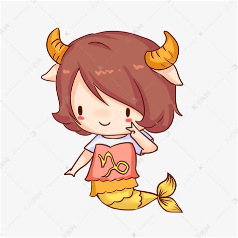摩羯座女生卡通头像温柔