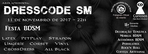 Festa BDSM com o tema "DressCode SM" - Sympla