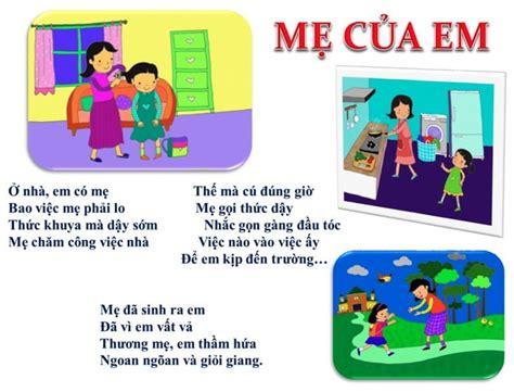 Bài thơ Yêu mẹ (Nguyễn Bao) – Con yêu mẹ lắm - Kênh văn học, lời bài ...