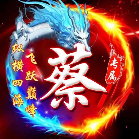 姓氏头像非主流蔡