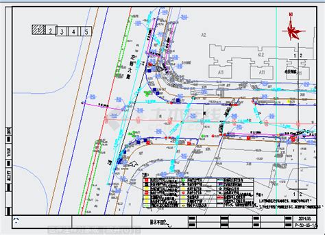 广东市政排水管道改造cad图纸_土木在线