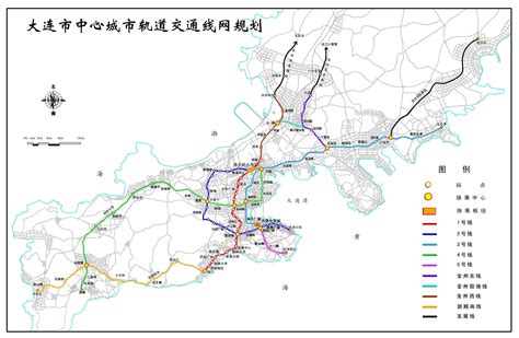 大连地铁规划图，2022大连地铁规划，最新大连地铁规划线路图-大连本地宝