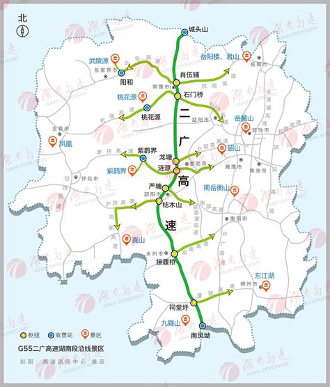 湖南交通地图图片
