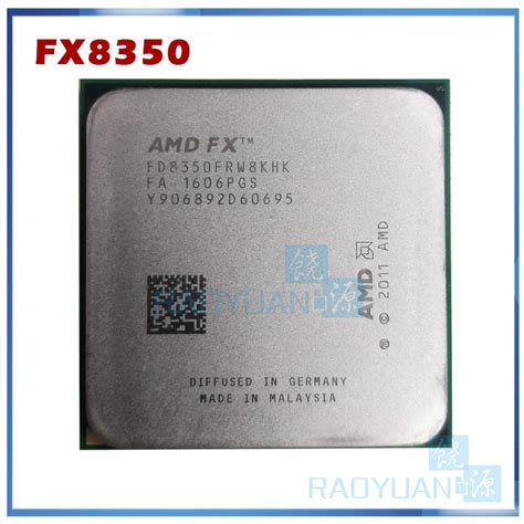 Buy AMD FX-8350 Black Edition Vishera 8-Core 4.0 GHz (4.2 GHz Turbo ...