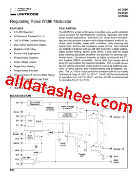 UC3526N Marking, UC3526N Datasheet(PDF) - Texas Instruments