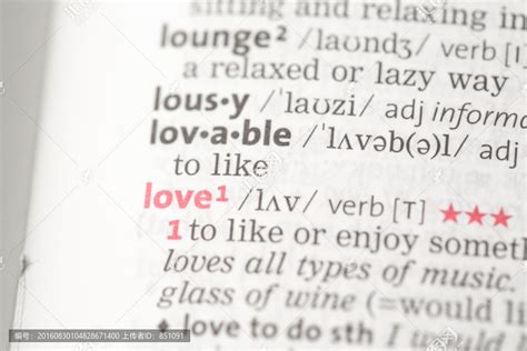 英语字典中的爱的定义,摄影素材,汇图网www.huitu.com