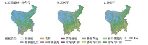 1992—2020年横断山区植被分布与植被活动变化