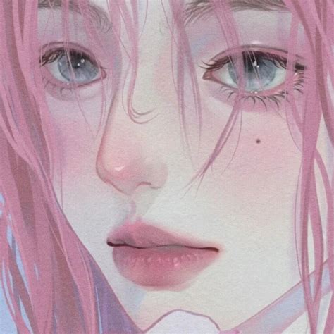 甜美女生漫画头像怎么画