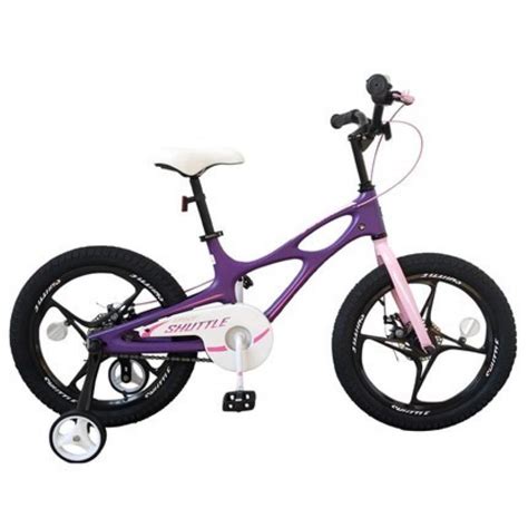进口母婴-萌秀儿-优贝RoyalBaby儿童自行车 18寸星际飞车 紫