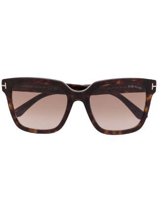 TOM FORD Eyewear tortoiseshell-frame Sunglasses - Farfetch