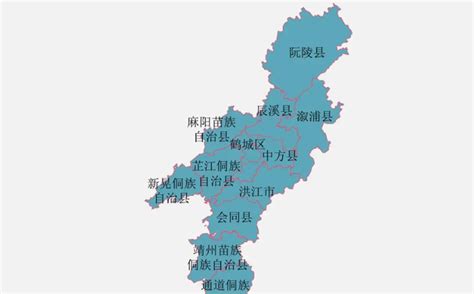 怀化市的区划变动,湖南省的重要城市,为何有13个区县 - 闪电鸟