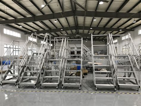 检修楼梯2-工业楼梯/平台案例-常州博泰铝制品有限公司