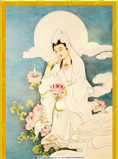 观音菩萨头像图片