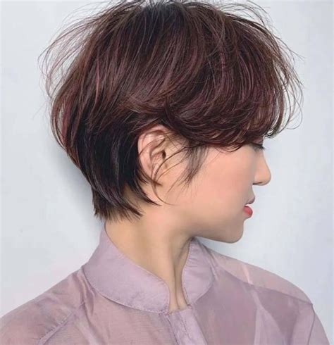 日系清爽外翘短发 简单自然甜美减龄_日韩发型 - 美发站
