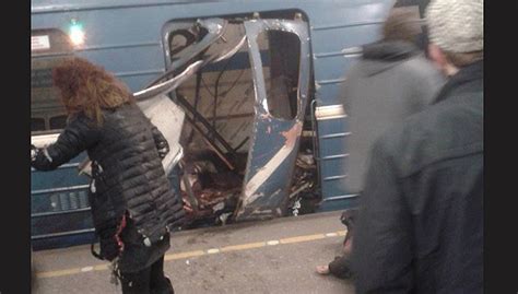俄罗斯圣彼得堡地铁连发两起爆炸现场_手机凤凰网