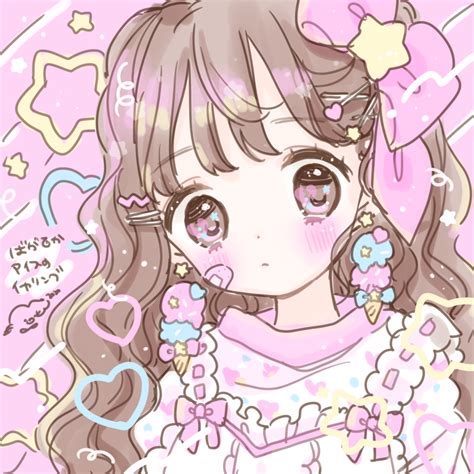 糖果甜美女生头像