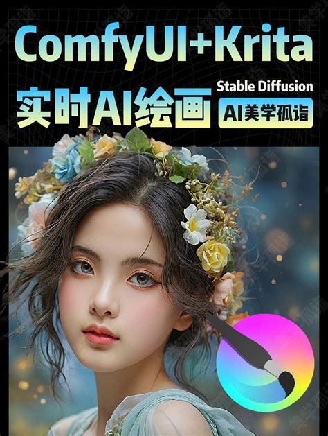 AIGC 教程！5 分钟会 Krita ComfyUI 实时 AI 绘画！- 优设9图 - 设计知识短内容