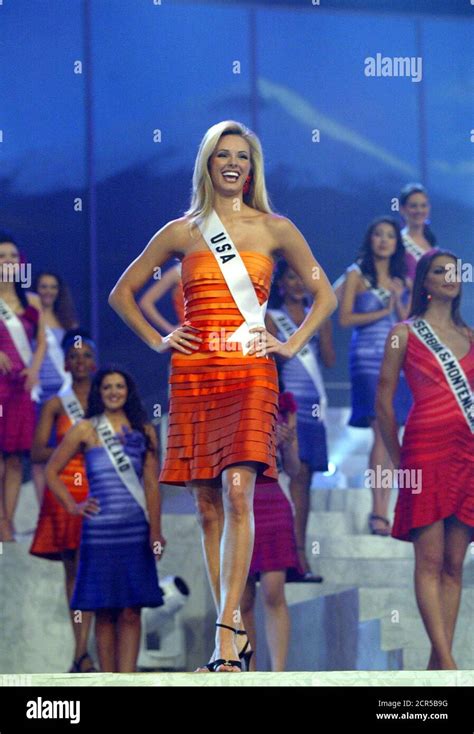 Miss Universe candidate Shandi Finnessey of United States poses in her ...