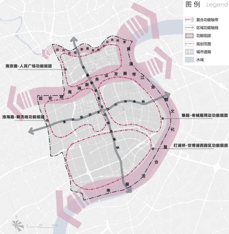 上海黄浦某大型高档综合住宅区建筑规划设计CAD图