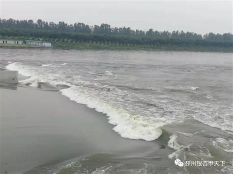 山东临沂：沂河泄洪 流量每秒5870立方-人民图片网