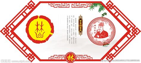 姓氏图腾祖先林设计图__传统文化_文化艺术_设计图库_昵图网nipic.com