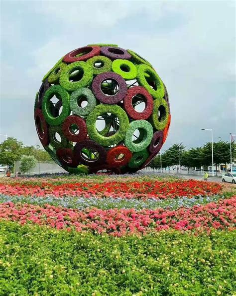 四川红景天绿雕-草类立体绿雕销售-立体花坛造型 - 产品网