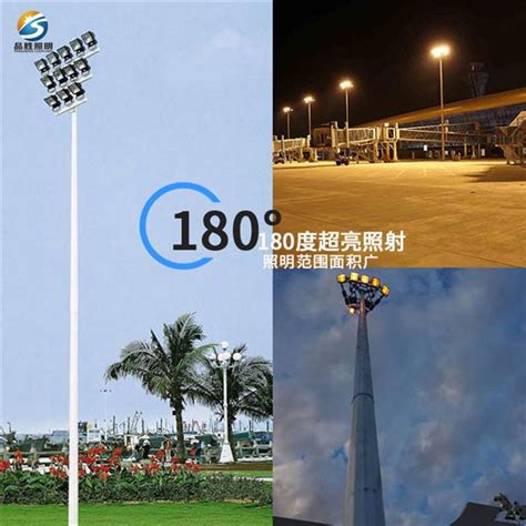 湖北咸宁2021-15米18米高杆灯热镀锌-一步电子网