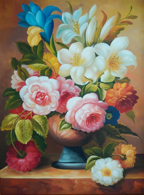 油画花卉图片