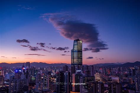 摄影 城市落日及夜景 爬楼|Photography|Landscape|玛格鲁没_Original作品-站酷ZCOOL