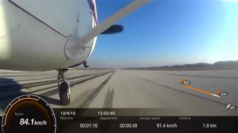 小型飞机降落全过程，注意前轮的变化_腾讯视频