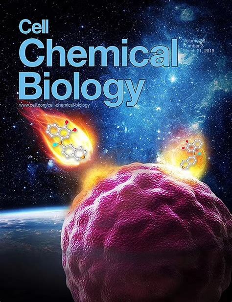 SCI学术期刊杂志封面设计/科研绘图/ Cell Chem. Bio.|三维|其他三维|北京中科幻彩 - 原创作品 - 站酷 (ZCOOL)