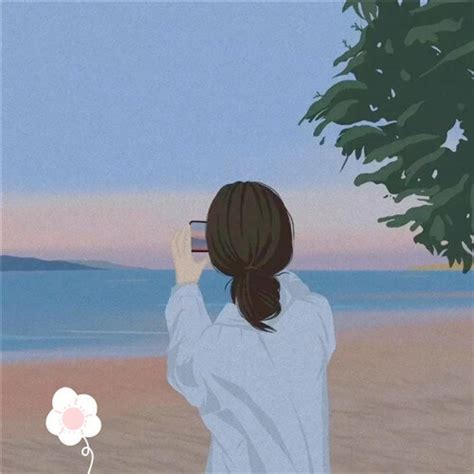 女生头像成熟温柔背影