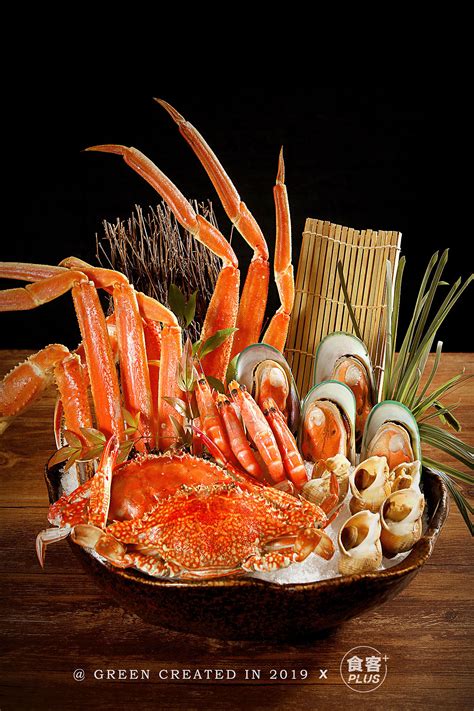 淋油大虾海鲜冒菜实拍美食图片-众图网