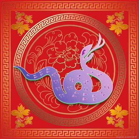 蛇年年画设计图__传统文化_文化艺术_设计图库_昵图网nipic.com