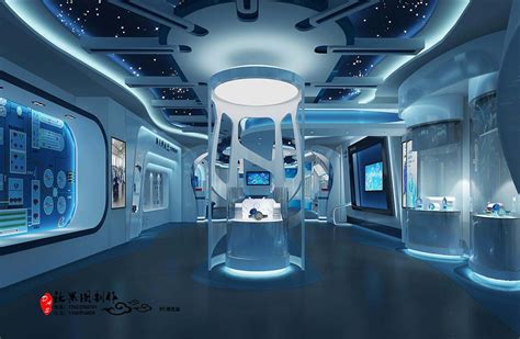 科技展厅|空间|室内设计|X博文 - 原创作品 - 站酷 (ZCOOL)