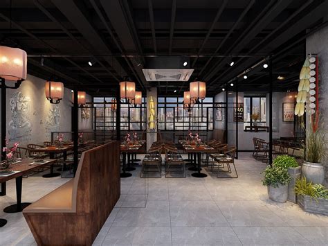 新中式客餐厅|空间|室内设计|那里的站长 - 原创作品 - 站酷 (ZCOOL)