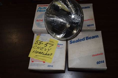 Sell Sealed Beam Headlights 55-57 Chevy Model 8014 Lot of 4 in ...