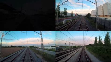 火车第一视角快跑视频素材,延时摄影视频素材下载,高清1920X1080视频素材下载,凌点视频素材网,编号:52297