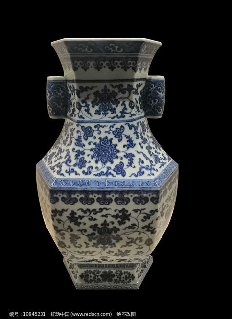 青花瓷瓶图片
