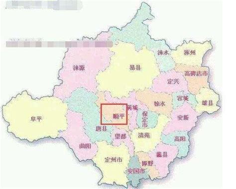 河北保定地图-河北省保定市详细地图？
