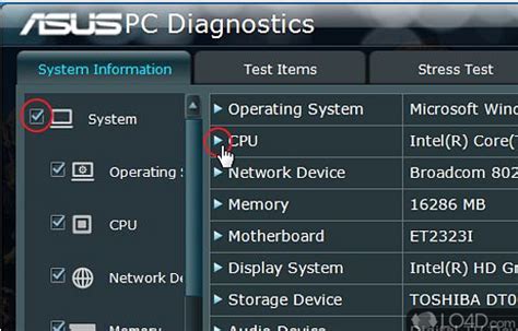 ASUS PC Diagnostics - Download
