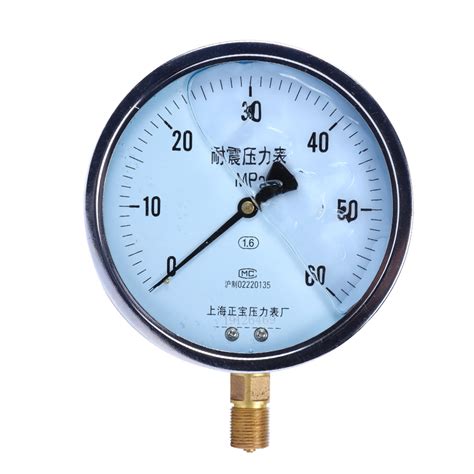 耐震压力表-上海正宝压力表厂-